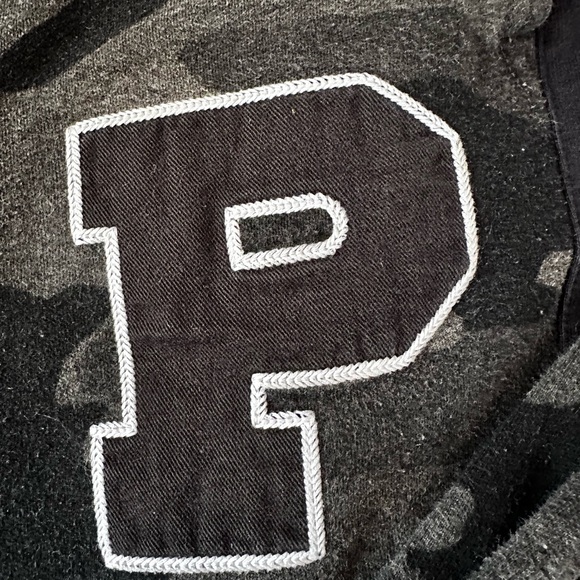 EUC Polo by Ralph Lauren Kids Charcoal Camo Fleece Joggers Size M - Picture 2 of 4